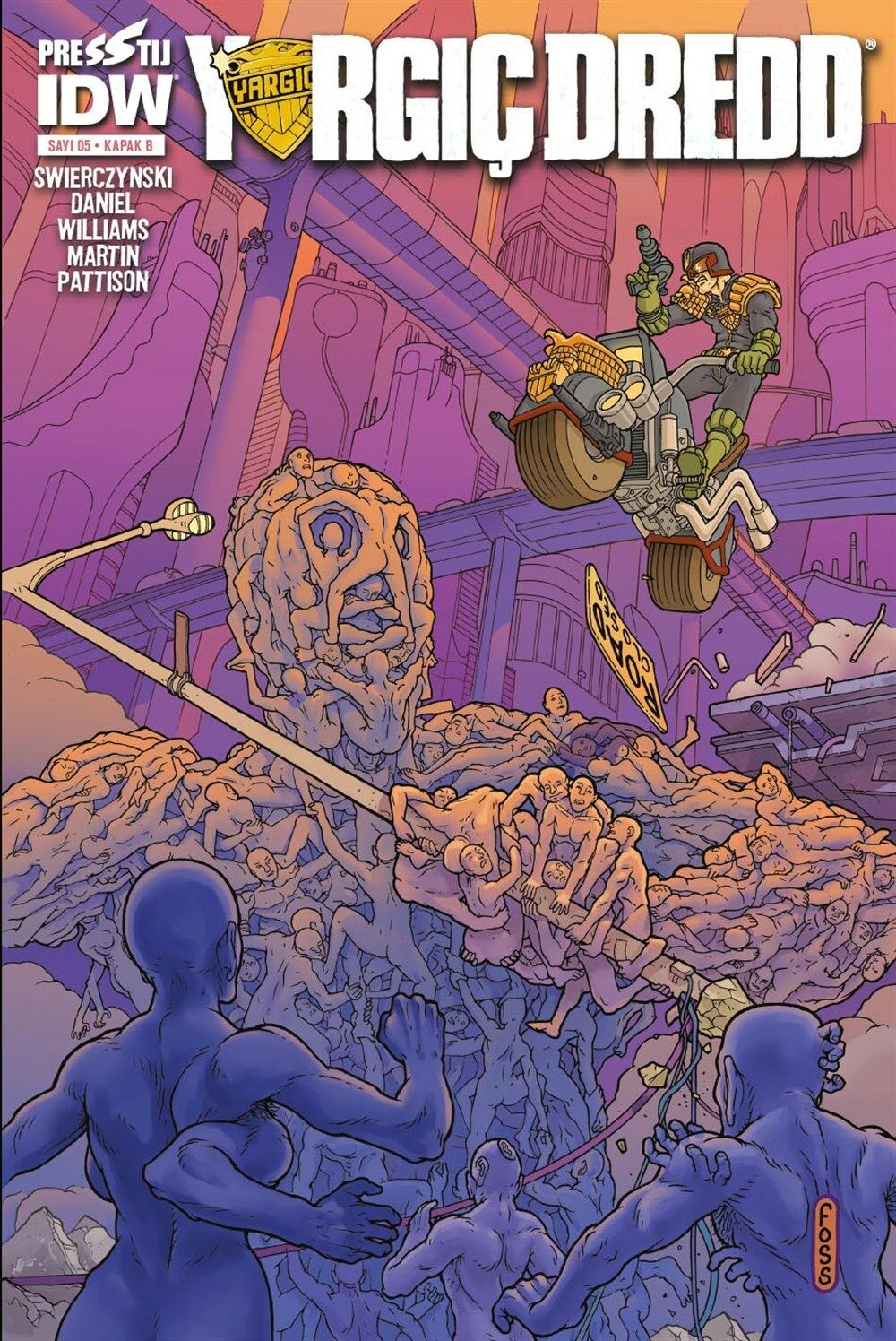 Yargıç Dredd Sayı 5 - Kapak B