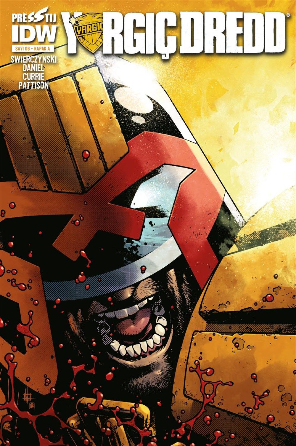 Yargıç Dredd Sayı 6 - Kapak A