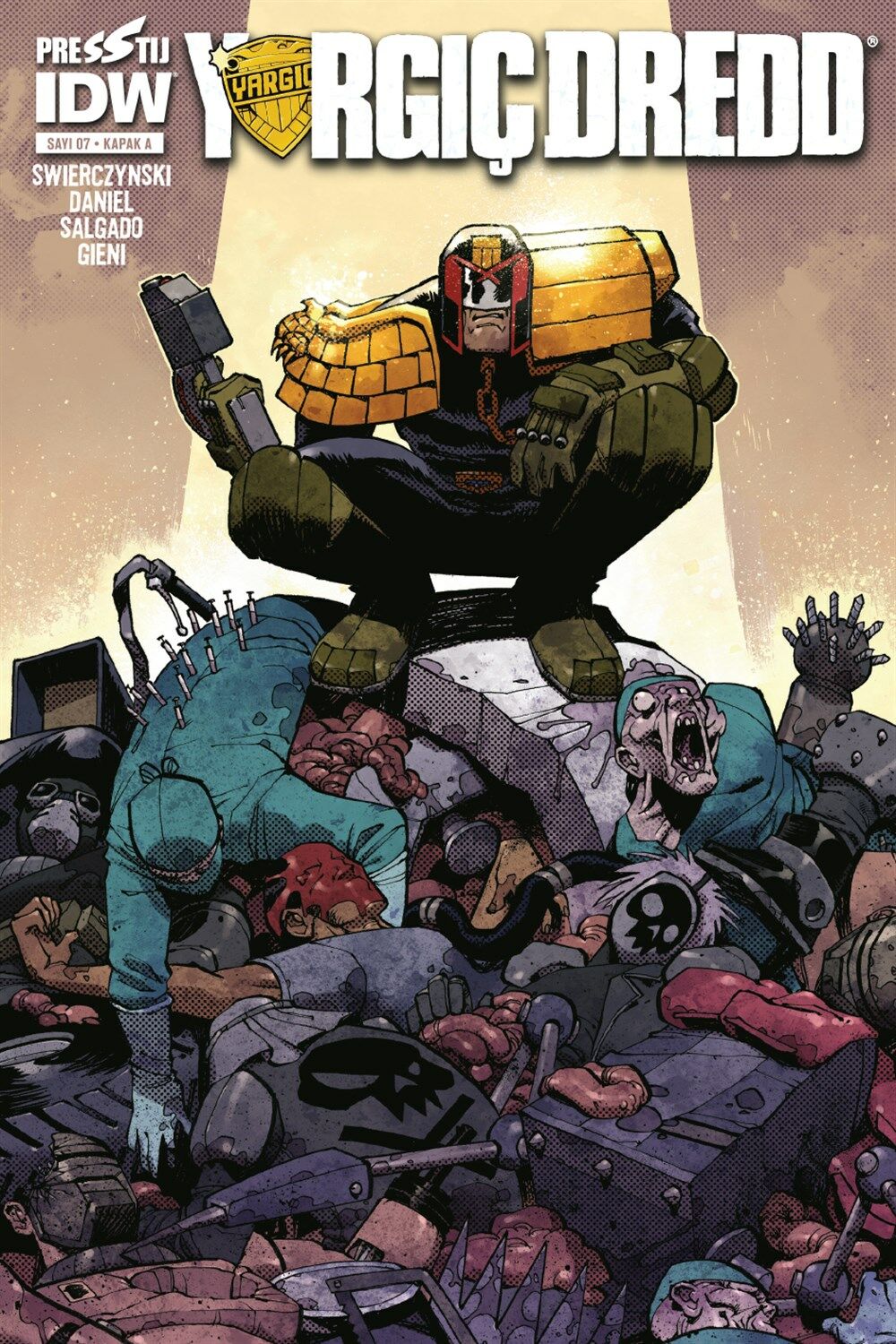 Yargıç Dredd Sayı 7 - Kapak A