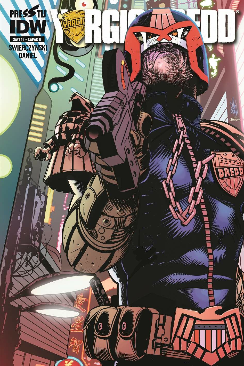 Yargıç Dredd Sayı 16 - Kapak B