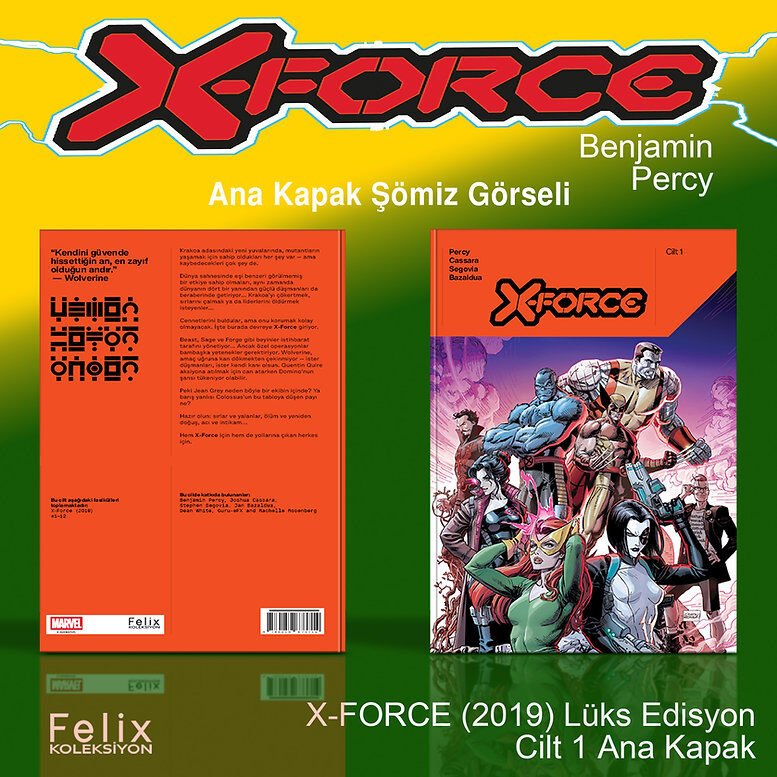 X-FORCE (2019) CİLT 1 (LÜKS EDİSYON) ANA KAPAK