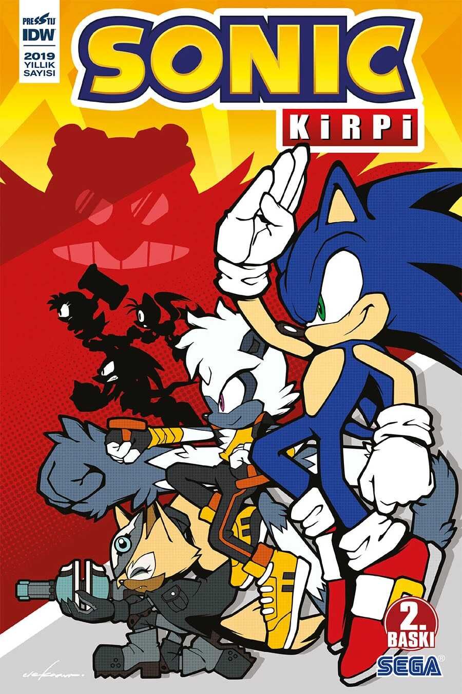 Kirpi Sonic Yıllık 2019 (2. Baskı)