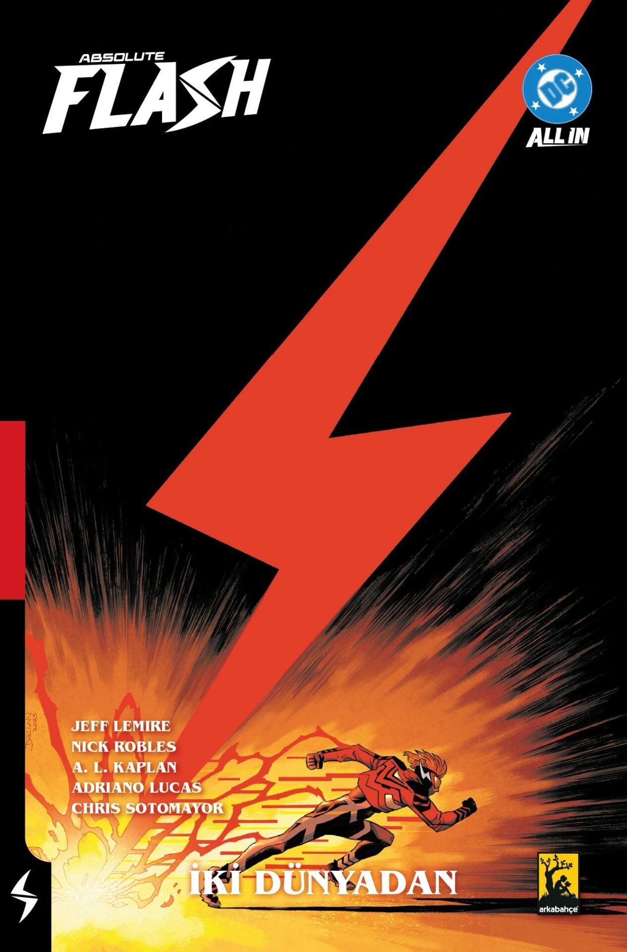 Absolute Flash Cilt 1 - İki Dünyadan (Varyant Kapak)