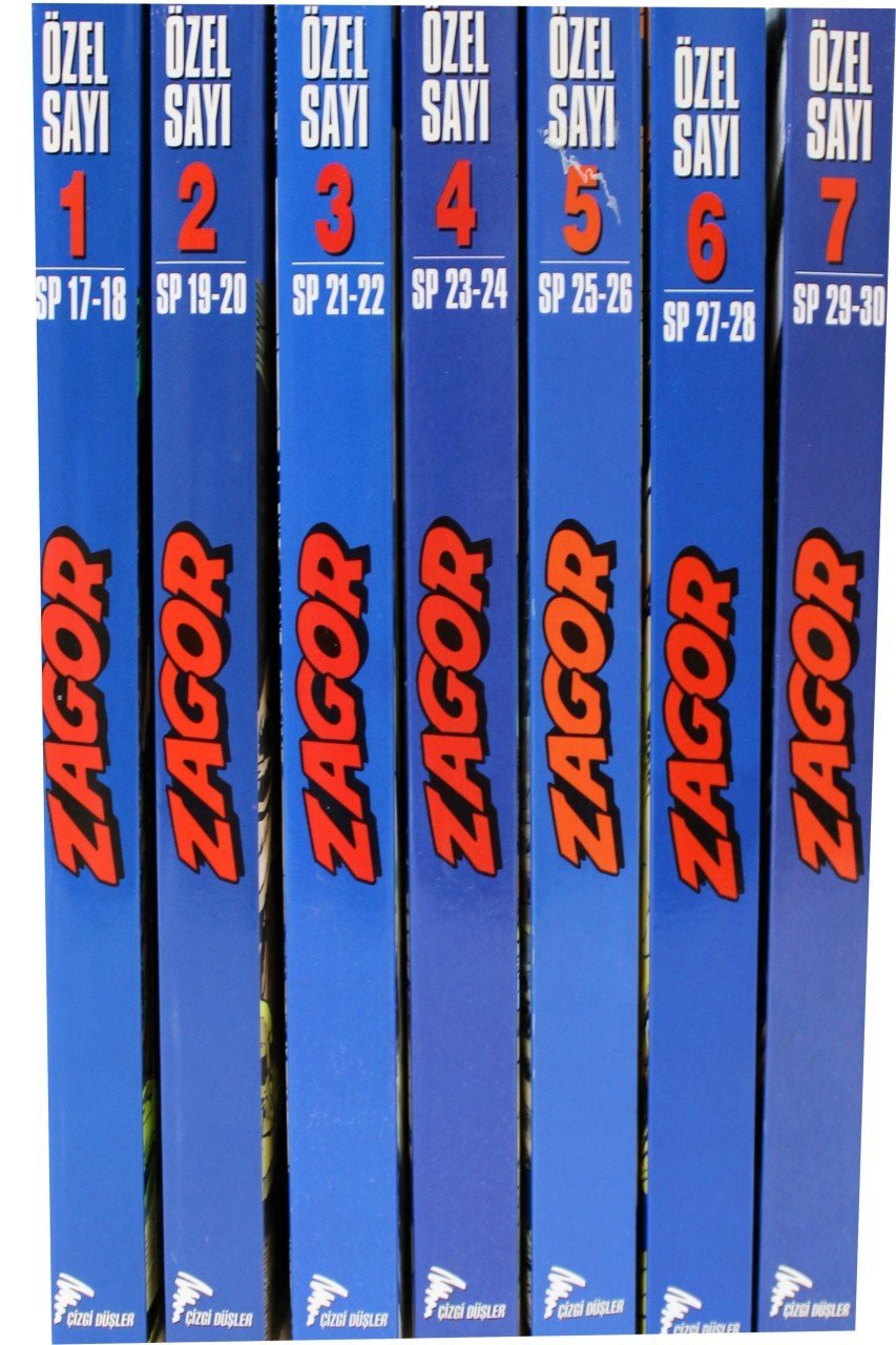 Zagor Özel Sayı Takım (9 Kitap)