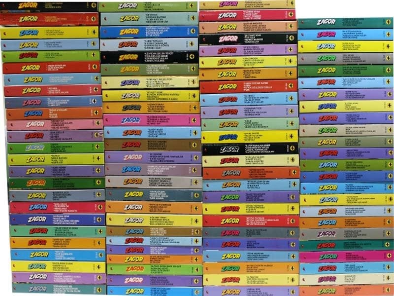 Zagor Klasik Maceralar Dizisi Cilt 1 - 144 Takım & Set