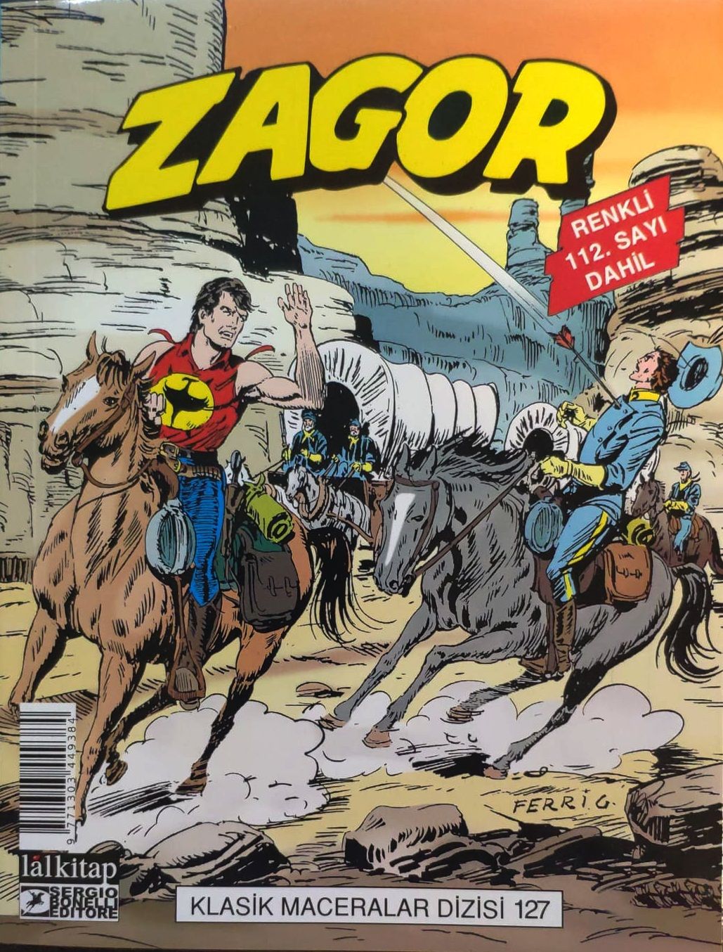 Zagor Klasik Maceralar Cilt 127