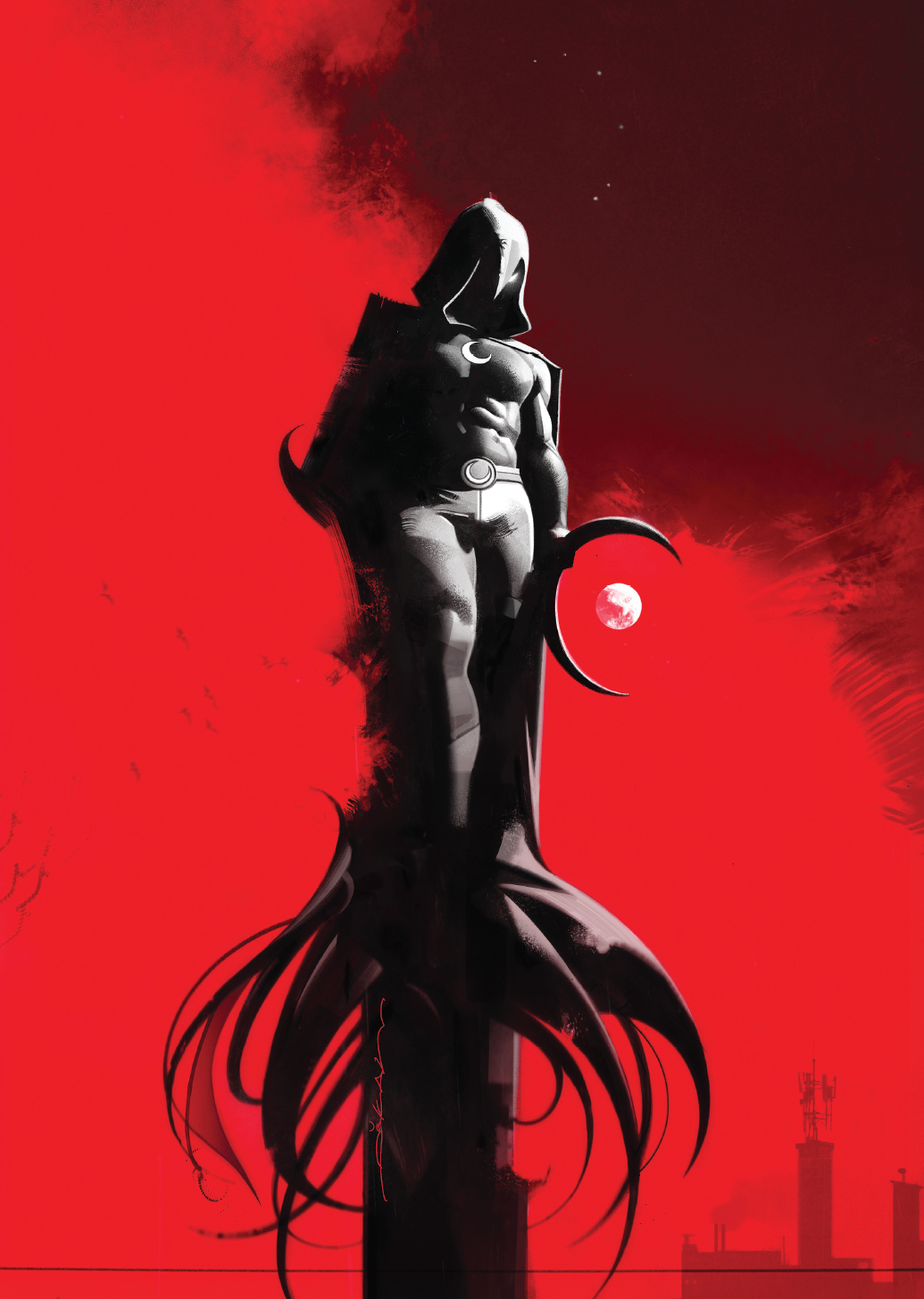 Moon Knight : Siyah, Beyaz ve Kan (Sert Kapak)