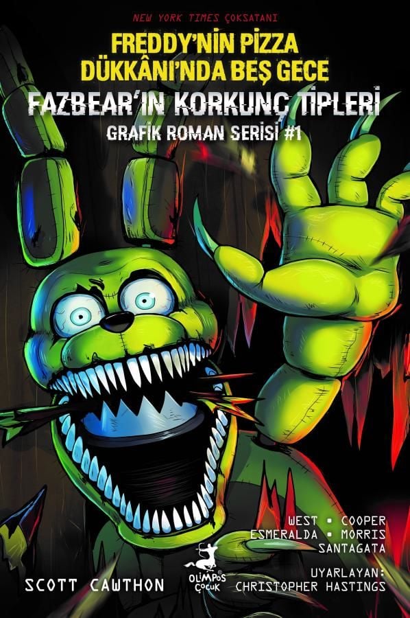 Fazbear'in Korkunç Tipleri Grafik Roman Serisi 1